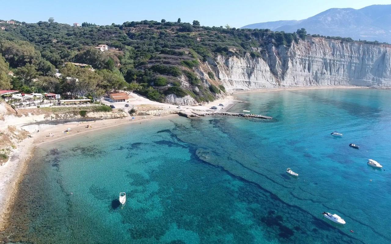 Villa Afroditi, Spartia, Kefalonia Livathos  ภายนอก รูปภาพ