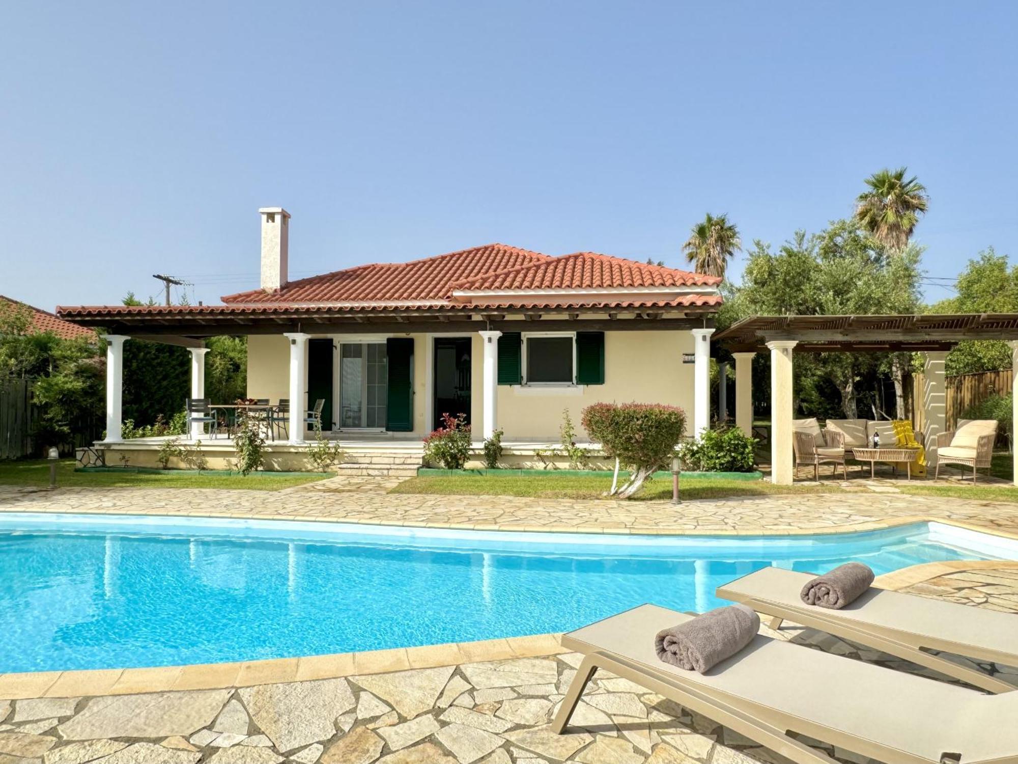 Villa Afroditi, Spartia, Kefalonia Livathos  ภายนอก รูปภาพ